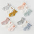 Children's Breathable Mesh Non Slip Socks (three Pairs)